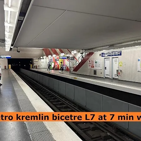 Cozy Loft Sous Les Toits Le Kremlin-Bicêtre